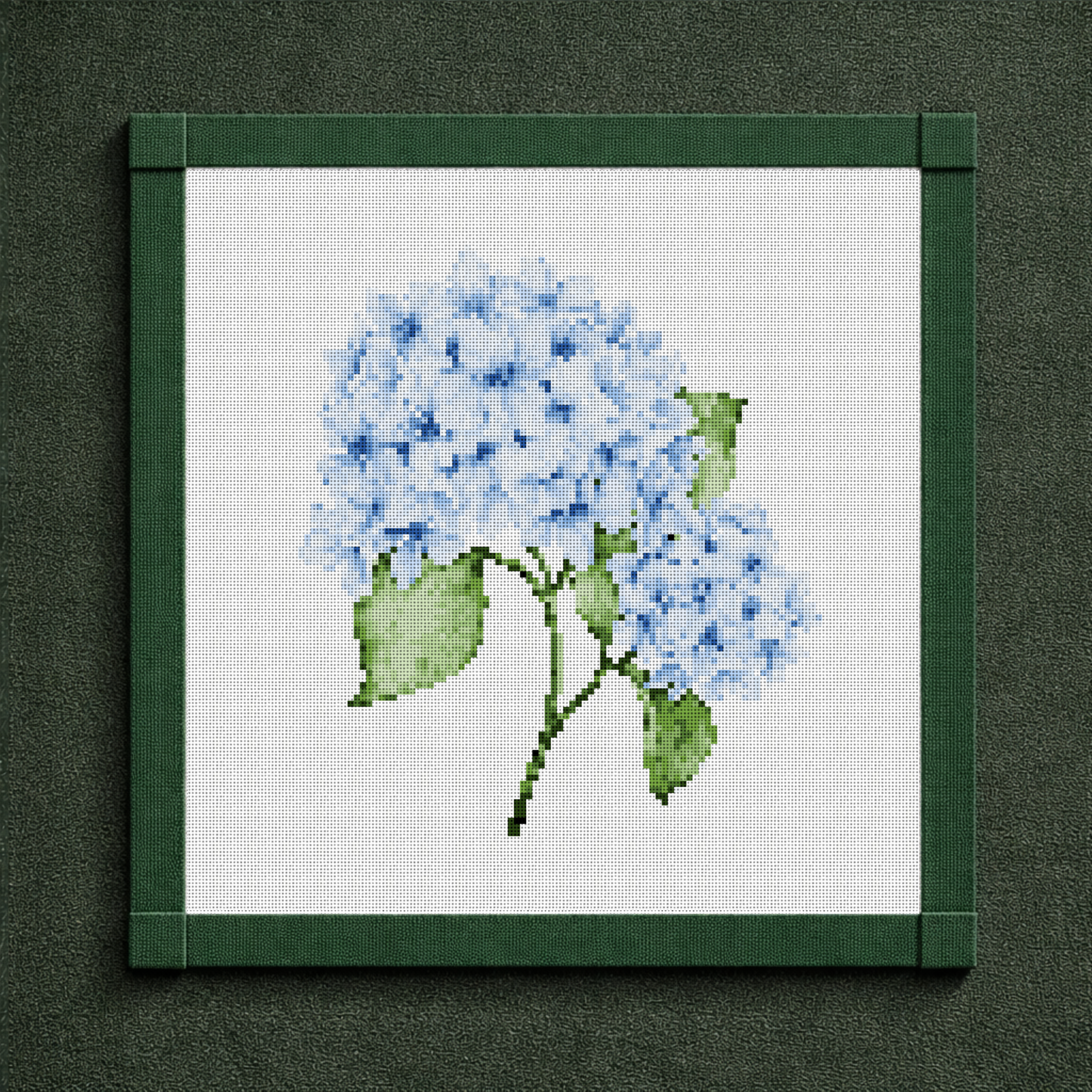 Blue Hydrangea